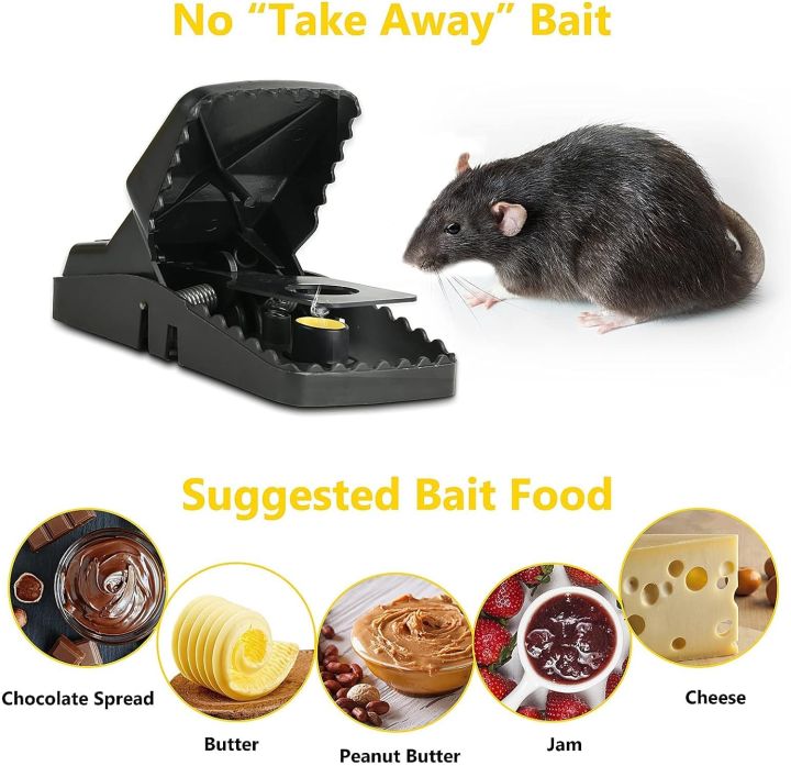 "Y.M Traders Heavy Duty Mouse Trap – Reusable, Effective, Fast Kill"