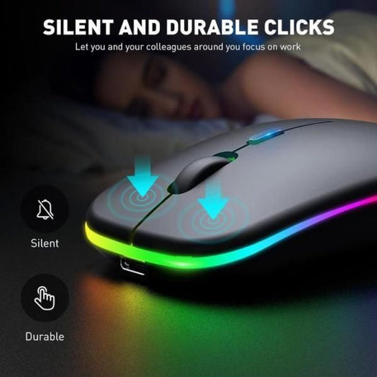 "HP W10 Silent Wireless Mouse – Slim & Stylish"